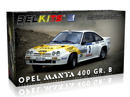 Belkits 1/24 Opel Manta 400 GR.B Frequelin (BEL008)