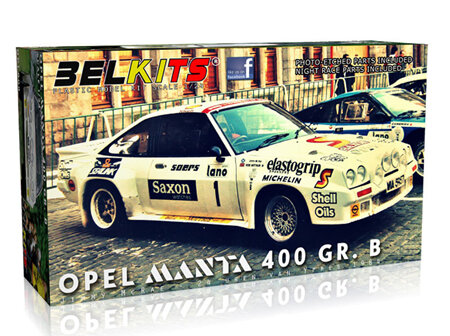 Belkits 1/24 Opel Manta 400 GR.B Jimmy McCrae (BEL009)