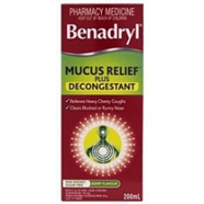 BENADRYL Mucus Decongestant 200ml