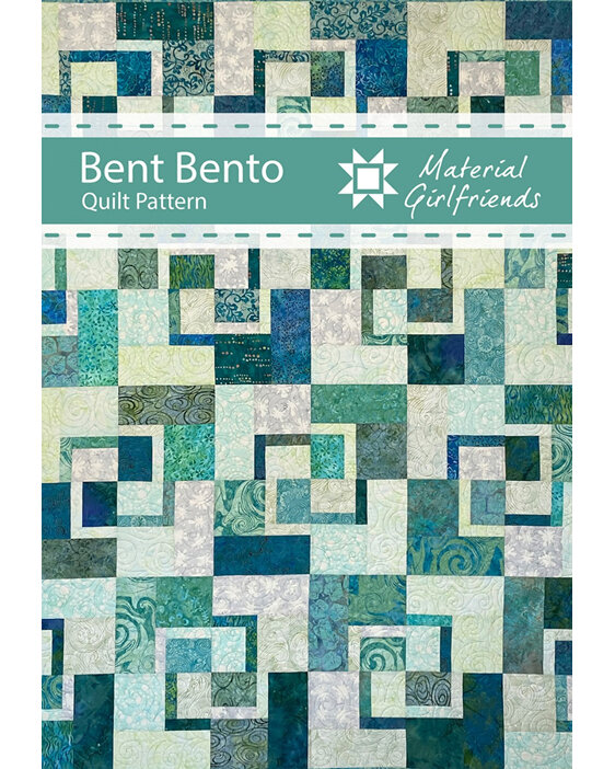 Bent Bento Quilt Pattern from Material Girlfriends
