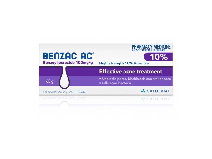 BENZAC AC Gel 10% 60g acne