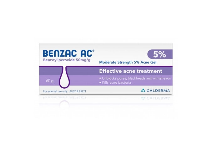 BENZAC AC Gel 5% 60g acne