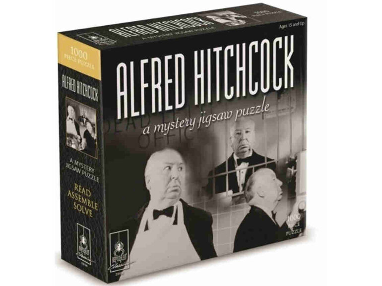 BePuzzled Classics Mystery Jigsaw Puzzle Story Alfred Hitchcock 1000 Piece