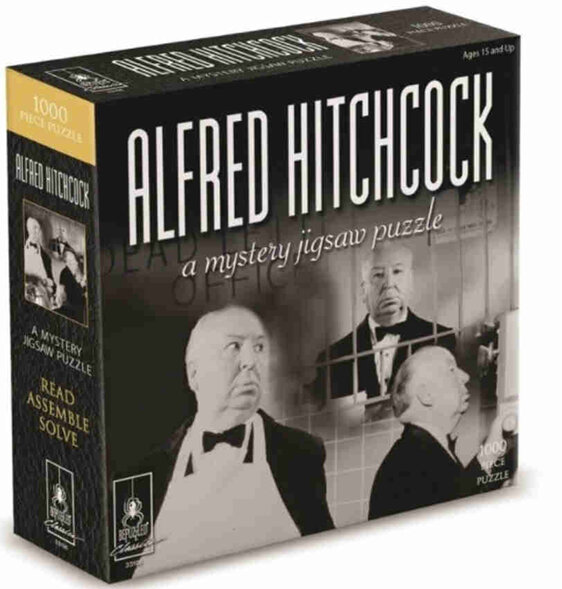 BePuzzled Classics Mystery Jigsaw Puzzle Story Alfred Hitchcock 1000 Piece