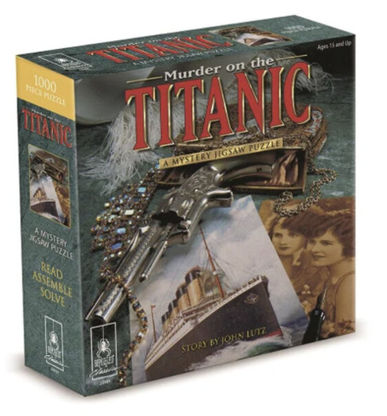 BePuzzled Classics Mystery Jigsaw Puzzle & Story Murder on the Titanic 1000 Piec