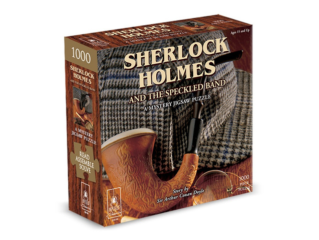 BePuzzled Classics Mystery Jigsaw Puzzle & Story Sherlock Holmes 1000 Piece