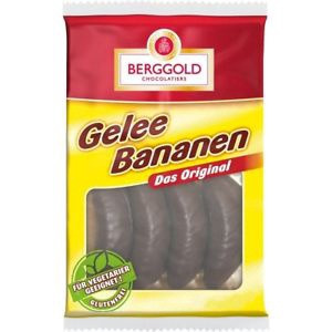 Berggold Jelly Bananas 250g