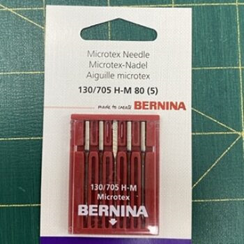 Bernina Microtex Needle 130/705 H-M 80 (5)