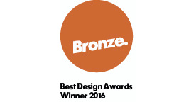 Best Design Awards 2016 Bronze pin winner designed objects The Village Goldsmith