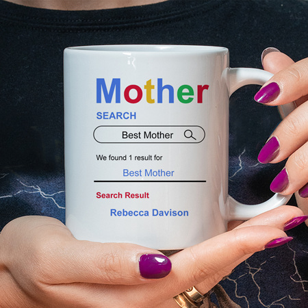 Best Mother Search Personalised Mug
