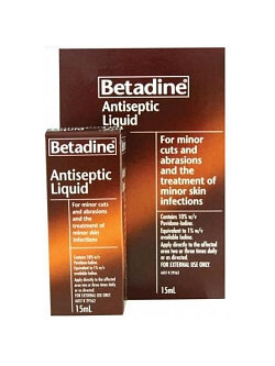 BETADINE Antiseptic Liquid 15ml