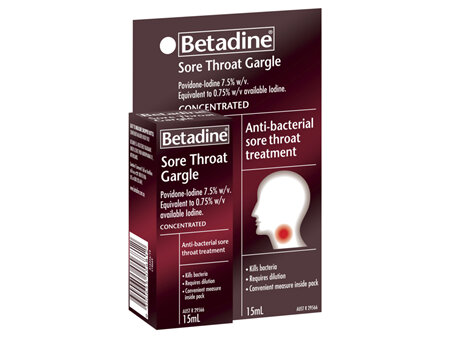 Betadine Sore Throat Garg 15mL