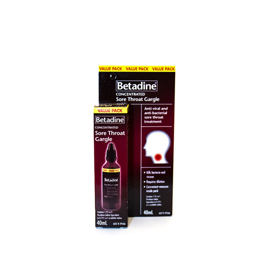 Betadine Throat Gargle Concentrate