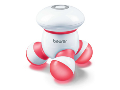 BEURER Mini Hand Held Massager Red in Gift Box MG16