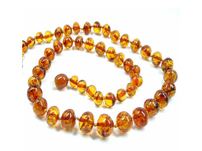 Binnie Beads - Baby Amber Neclace (Cognac)