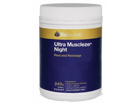 BioCeuticals Muscleze Night Lemon Powder 240g