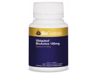 BioCeuticals Ubiquinol BioActiv 150mg 60 Capsules