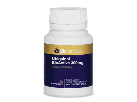 Bioceuticals Ubiquinol Bioactiv 300Mg 30 Capsules