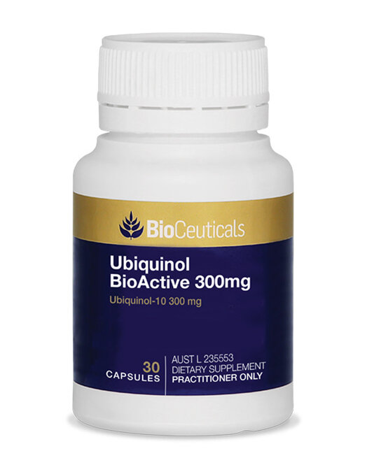 Bioceuticals Ubiquinol Bioactiv 300Mg 30 Capsules