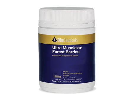 BioCeuticals Ultra Muscleze Forest Berries Powder 180g