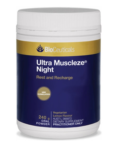 BioCeuticals Ultra Muscleze Night 240g Oral Powder
