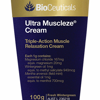 BioCeuticals Ultra Muscleze Topically Cream 100G