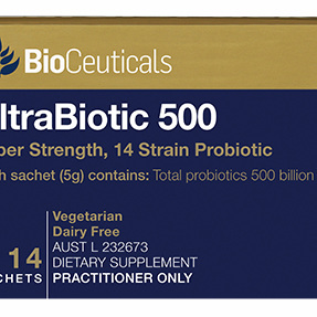 BioCeuticals UltraBiotic 500 Oral Powder 14x70G Sachets