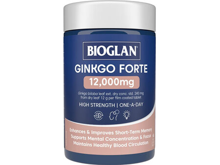 Bioglan Ginkgo Forte 12000Mg 60S