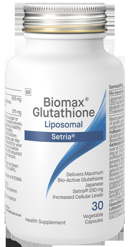 Biomax Glutathione 30 Liposomal capsules