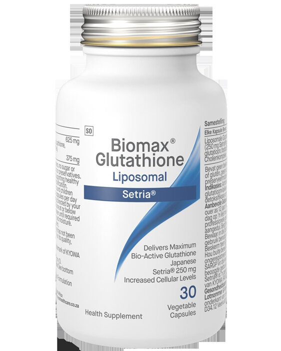 Biomax Glutathione 30 Liposomal capsules