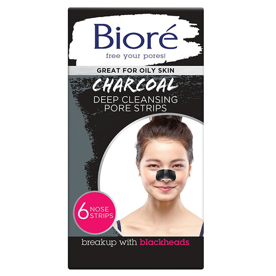 Biore Charcoal Pore Strips 6pk