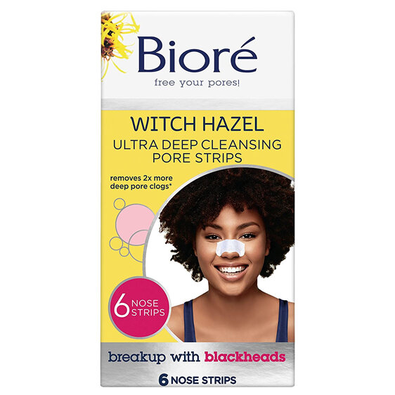Biore Ultra Witch Hazel Pore Strips 6pk
