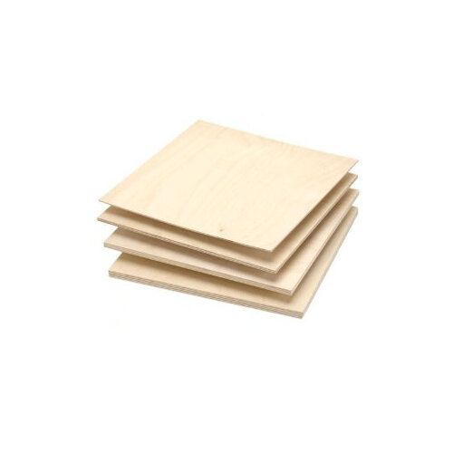 Birch Plywood 3.0mm x 300mm x 300mm (1/8')