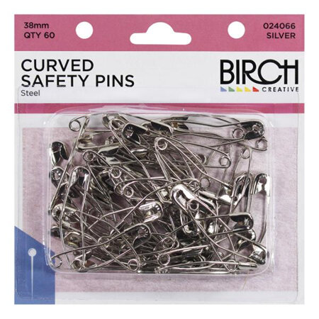 Birch Quiting Safety Pins