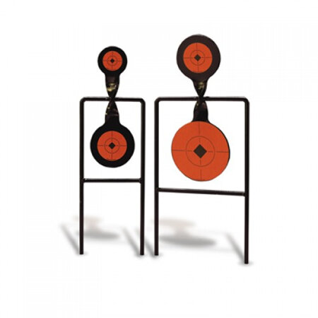 Birchwood Casey Duplex .22cal Spinner Target with Two Independent Spinners