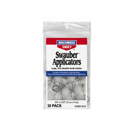 Birchwood Casey Swauber Applicators 20 pack