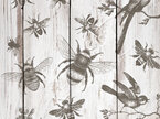 Birds and Bees IOD Decor Stamp