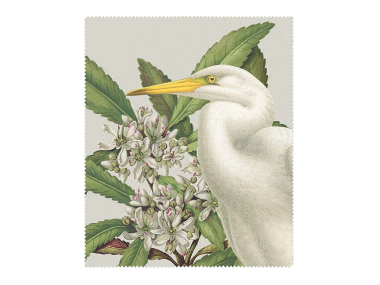 Birds & Botanicals Heron Lens Cloth