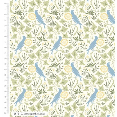 Birds in Nature Amongst the Leaves Cream CC2872-02