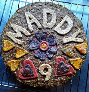Birthday cake for 9 year old Maddy