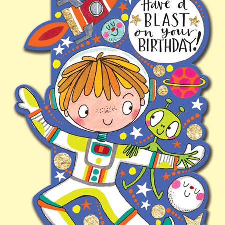Birthday Card - Have A Blast - Rachel Ellen
