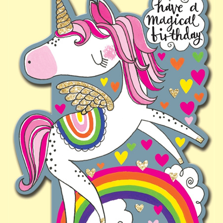 Birthday Card - Magical Birthday Unicorn - Rachel Ellen