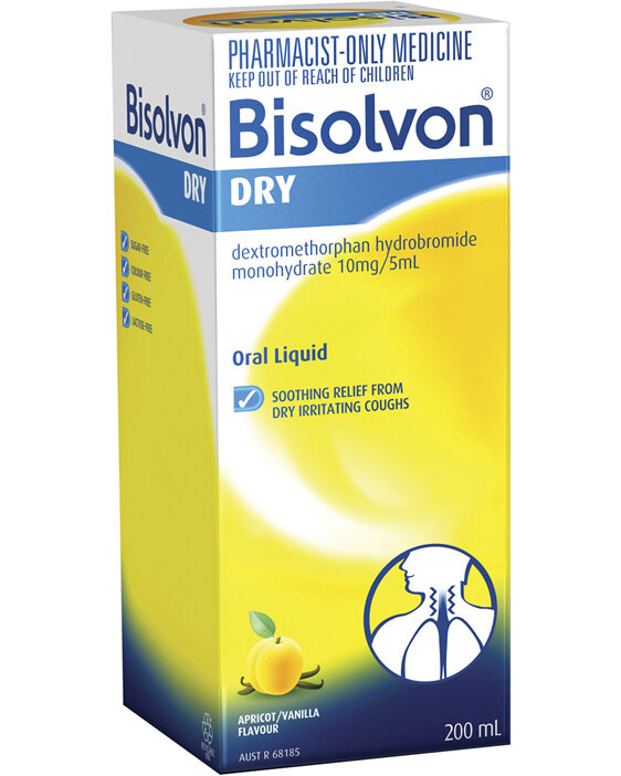 Bisolvon Dry Liquid 200Ml