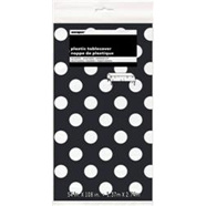 Black and White Dots Table Cover