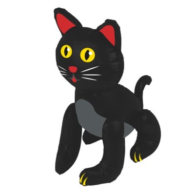 Black cat - inflatable 53cm