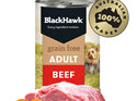 Black Hawk Dog Grain Free Beef 400gm