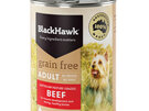 Black Hawk Dog Grain Free Beef 400gm