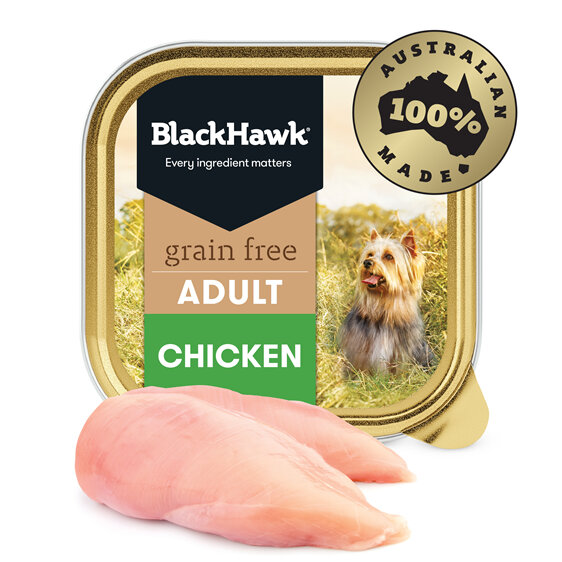 Black Hawk Dog Grain Free Chicken 100gm