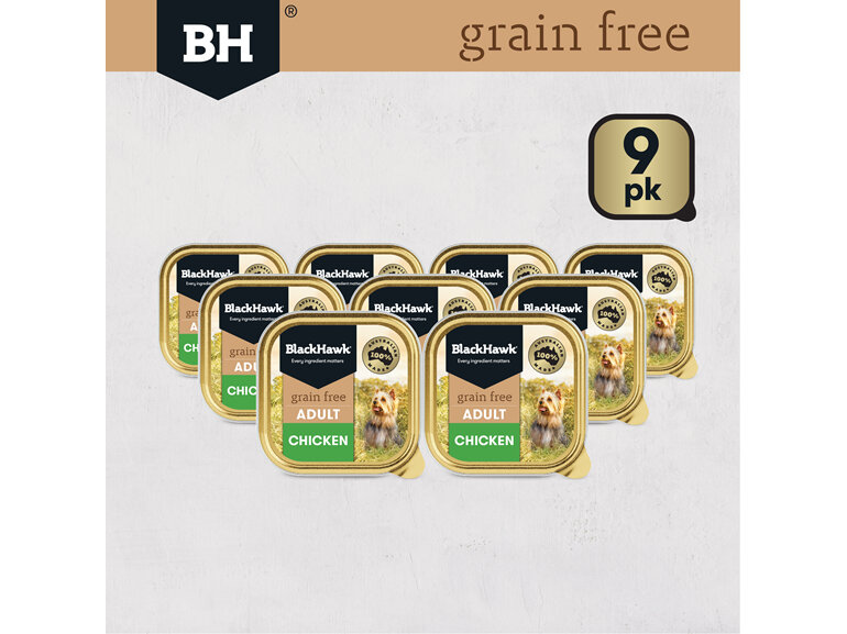 Black Hawk Dog Grain Free Chicken 100gm