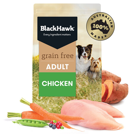Black Hawk Dog Grain Free Chicken